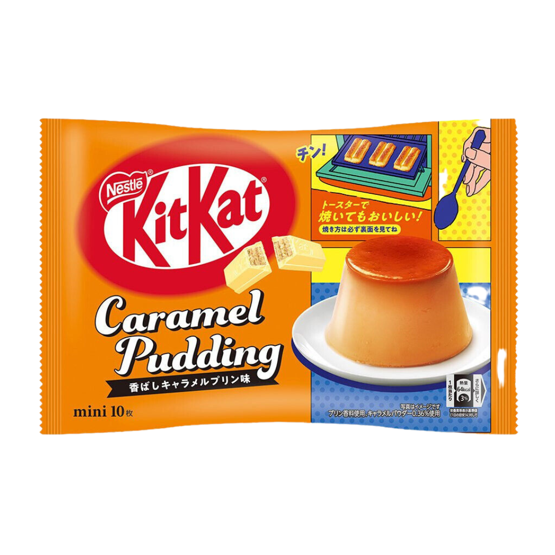 Kit Kat Caramel Pudding Japan Willy Wacky Snacks