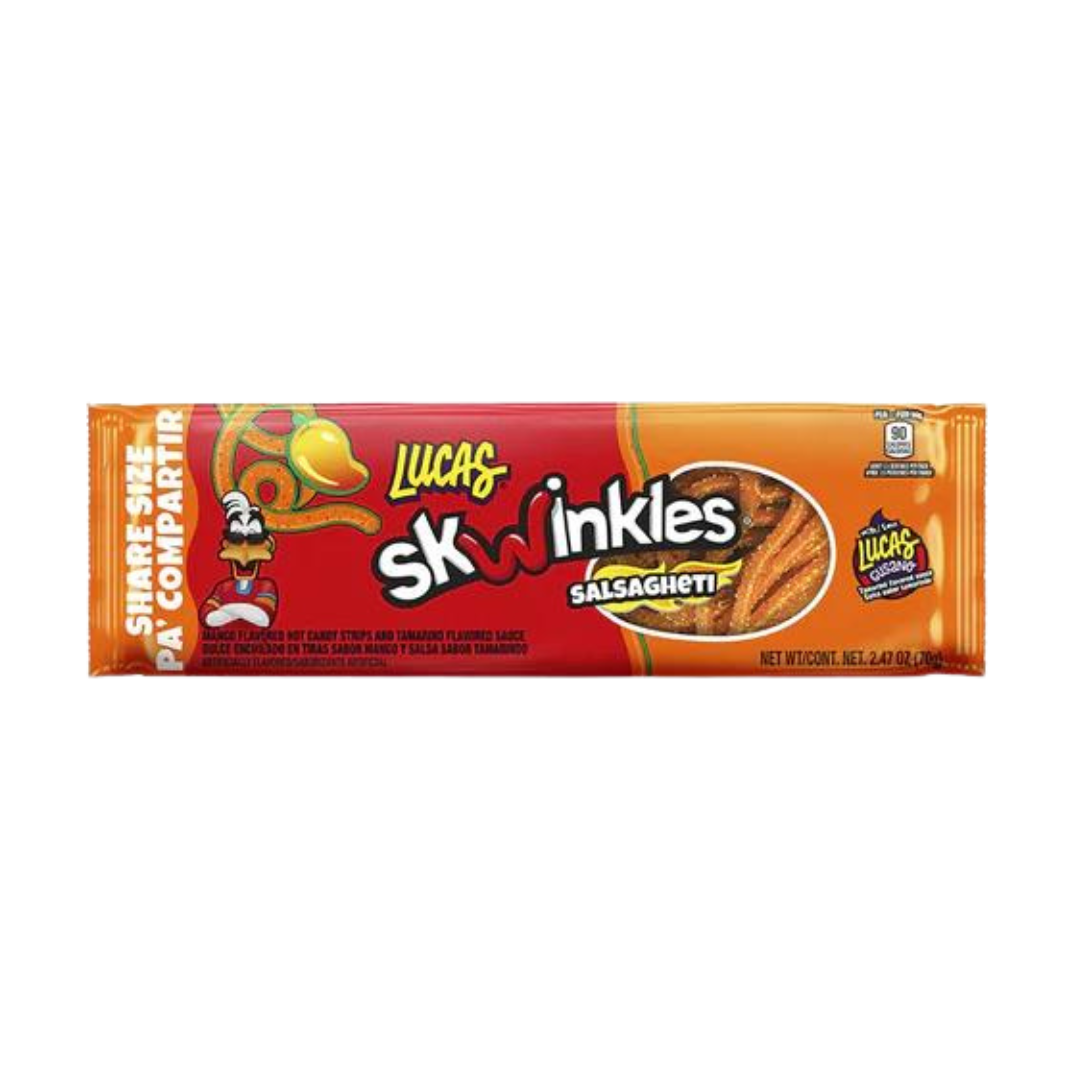 Lucas Skwinkles Salsagheti Mango (Mexico) – Willy Wacky Snacks