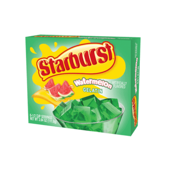 Starburst Gelatin Watermelon rare exotic Jello Candy